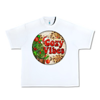 White Cozy vibes Urban Heavy Tee - FaDigitalArtStudio