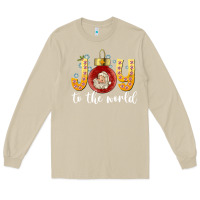 Mushroom Joy To The World Long Sleeve Tee - CowhideDigitalArt