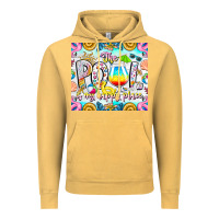 Vintage Mustard The Pool Is My Happy Place Vintage Hoodie - CowhideDigitalArt