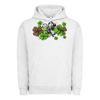 Pigment Lunar Rock western cowhide leopard glitter shamrocks Urban Hoodie - Jasminsmagicworld