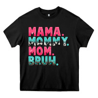 Black Mama Mommy Mom bruh Mother's Day Heavy Core Tee - CowGirlArtShop