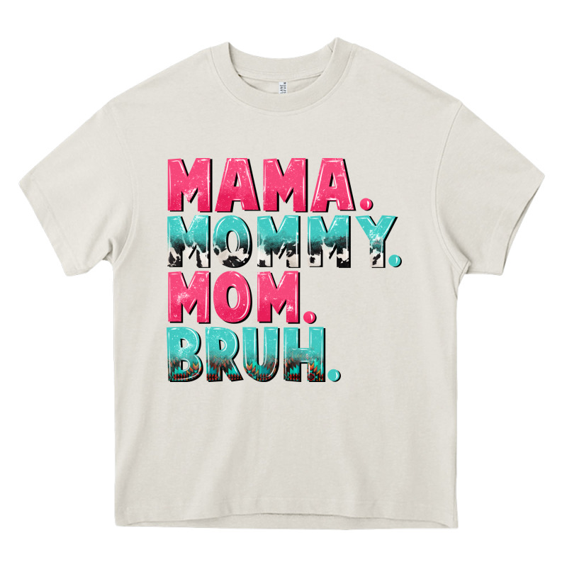 Mama Mommy Mom Bruh Mother's Day Heavy Core Tee by CowGirlArtShop | Teevron