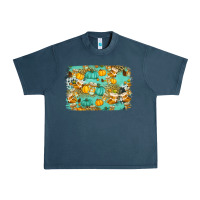 Midnight Navy western fall vibes background Urban Heavy Tee - Jasminsmagicworld