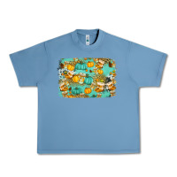 Pebble Blue western fall vibes background Urban Heavy Tee - Jasminsmagicworld