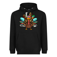 Black thanksgiving turkey Heavyweight Hoodie - RanaPortraitStore