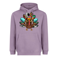 Lavender thanksgiving turkey Heavyweight Hoodie - RanaPortraitStore