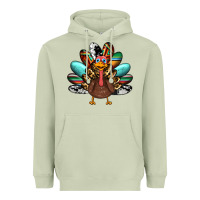 Matcha thanksgiving turkey Heavyweight Hoodie - RanaPortraitStore