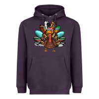 Plum thanksgiving turkey Heavyweight Hoodie - RanaPortraitStore
