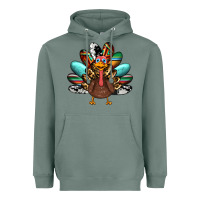 Sage thanksgiving turkey Heavyweight Hoodie - RanaPortraitStore