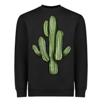 Black cactus Heavyweight Sweatshirt - JahusDesignShop
