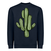 Navy cactus Heavyweight Sweatshirt - JahusDesignShop