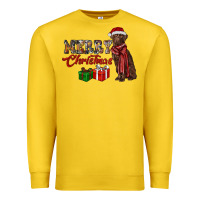 Lemon merry christmas labrador retriever Premium Sweatshirt - RanaPortraitStore