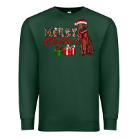 Sports Green merry christmas labrador retriever Premium Sweatshirt - RanaPortraitStore