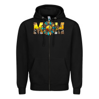 Black mom Zipper Hoodie - JahusDesignShop