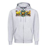 Heather Grey mom Zipper Hoodie - JahusDesignShop
