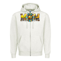 Oatmeal Heather mom Zipper Hoodie - JahusDesignShop