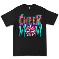 Black cheer mom Premium Tee - OliviaCreatesArt