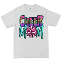 Dove Grey cheer mom Premium Tee - OliviaCreatesArt