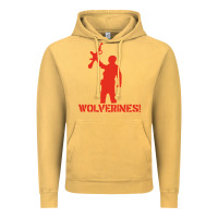 Vintage Mustard red dawn wolverines Vintage Hoodie - baoMotion