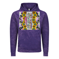 Cloud Purple happy easter Vintage Hoodie - CowhideDigitalArt