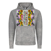 Cloud Rock happy easter Vintage Hoodie - CowhideDigitalArt