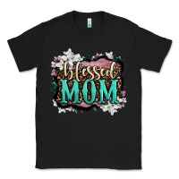 Black blessed mom Classic Tee - OliviaCreatesArt