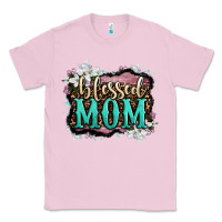 Bubblegum Pink blessed mom Classic Tee - OliviaCreatesArt