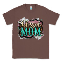 Chestnut blessed mom Classic Tee - OliviaCreatesArt