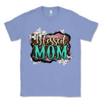 Colony Blue blessed mom Classic Tee - OliviaCreatesArt