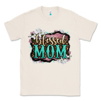 Natural blessed mom Classic Tee - OliviaCreatesArt