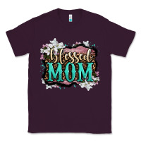 Plum blessed mom Classic Tee - OliviaCreatesArt
