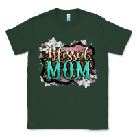 Sports Green blessed mom Classic Tee - OliviaCreatesArt
