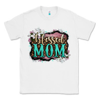 White blessed mom Classic Tee - OliviaCreatesArt