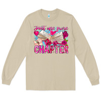 Mushroom Just One More Chapter Long Sleeve Tee - CowhideDigitalArt