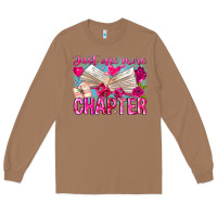 Toasted Coconut Just One More Chapter Long Sleeve Tee - CowhideDigitalArt