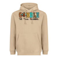 Mushroom gobble til you wobble thanksgiving turkey Heavyweight Hoodie - RanaPortraitStore