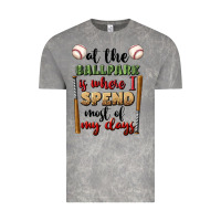 Cloud Rock at the ballpark is where i spend most my days Vintage Tee - BundleAndBundleShop