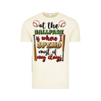 Vintage Arctic at the ballpark is where i spend most my days Vintage Tee - BundleAndBundleShop