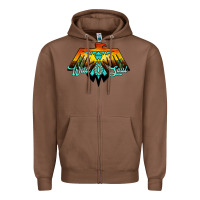 Chestnut thunderbird wild soul Zipper Hoodie - JahusDesignShop