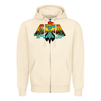 Sandshell thunderbird wild soul Zipper Hoodie - JahusDesignShop