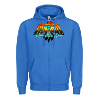 True Royal thunderbird wild soul Zipper Hoodie - JahusDesignShop