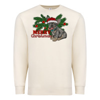 Sandshell merry christmas french bulldog Premium Sweatshirt - RanaPortraitStore