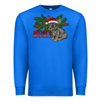 True Royal merry christmas french bulldog Premium Sweatshirt - RanaPortraitStore