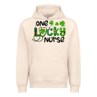 Sandshell Saint Patricks One Lucky Nurse Urban Hoodie - RanaPortraitStore