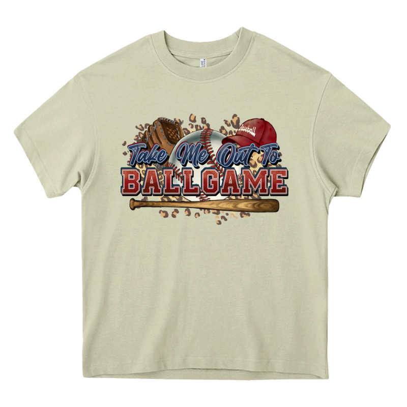 Take Me Out To Ball Game Baseball Heavy Core Tee by HowdyJamesFarm | Teevron