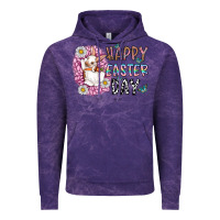 Cloud Purple happy easter day Vintage Hoodie - CowhideDigitalArt