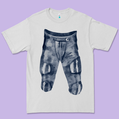 Football Padded Pant Fa Element Premium Tee Designed By Fadigitalartstudio