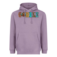 Lavender gobble thanksgiving turkey Heavyweight Hoodie - RanaPortraitStore