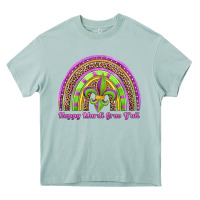 Happy Mardi Gras Y'all Rainbow Heavy Core Tee | Teevron
