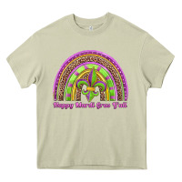 Mossy happy mardi gras y'all rainbow Heavy Core Tee - Jasminsmagicworld
